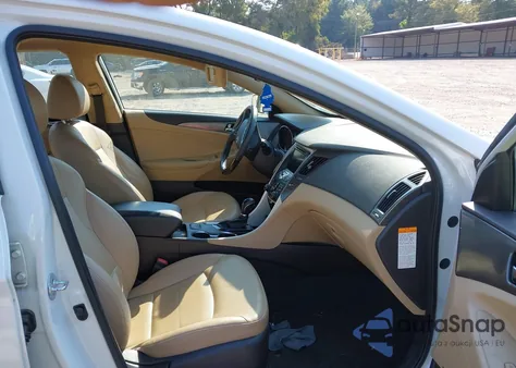 2012 Hyundai Sonata Hybrid from USA, damaged, VIN KMHEC4A46CA046285